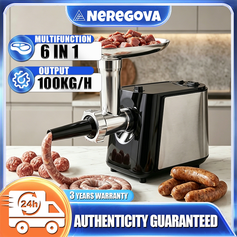 ❗3 Years Warranty❗6in1 meat grinder/mesin hancur daging/chili garlic chopper/切菜神器