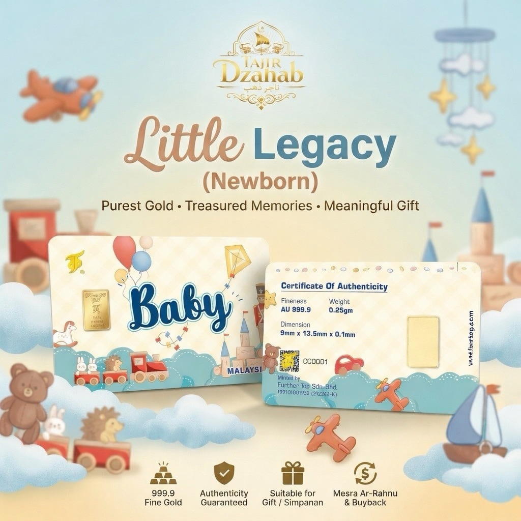 0.25g Further Top Gold 999.9 Gold Coin Mini Gold Bar Emas Tulen&hellip;