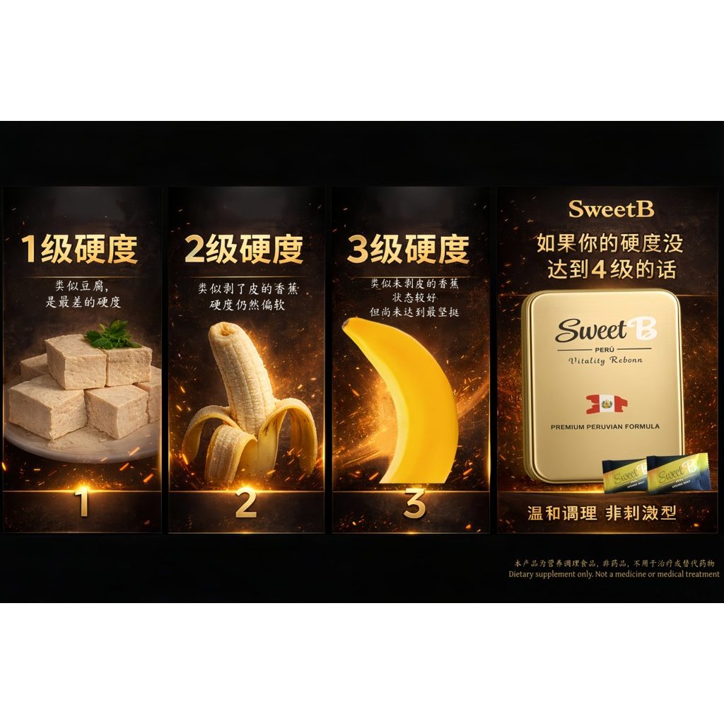Sweet B Premium Formula for Men | Maca | Tongkat Ali | Ginseng | 男性保健糖果 | Gula Tanaga Lelaki