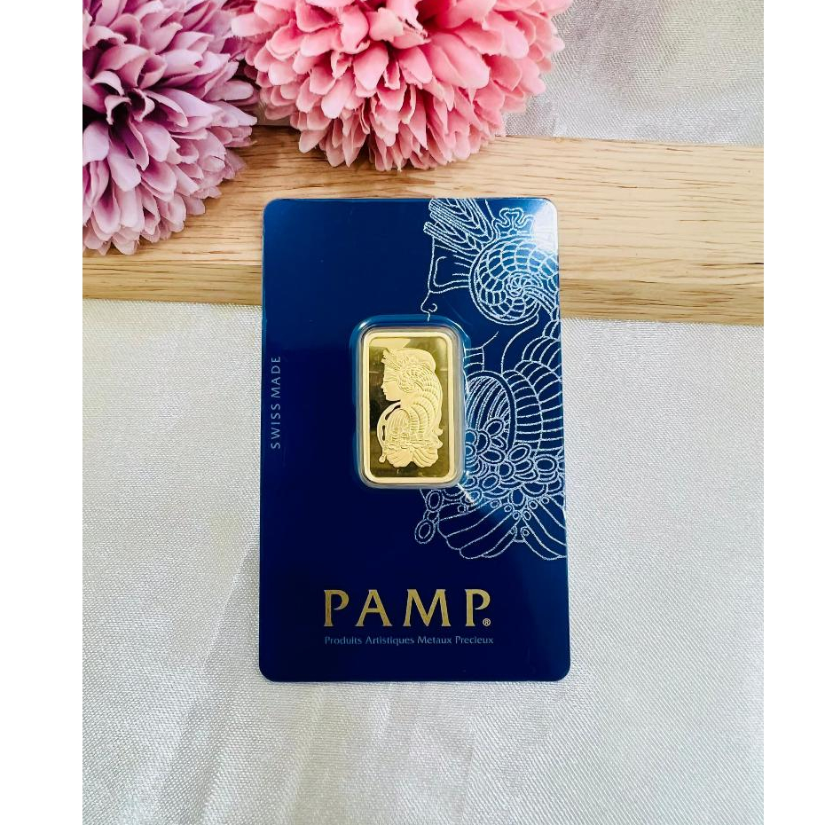 PAMP SUISSE Gold Bar 999.9 LADY FORTUNA