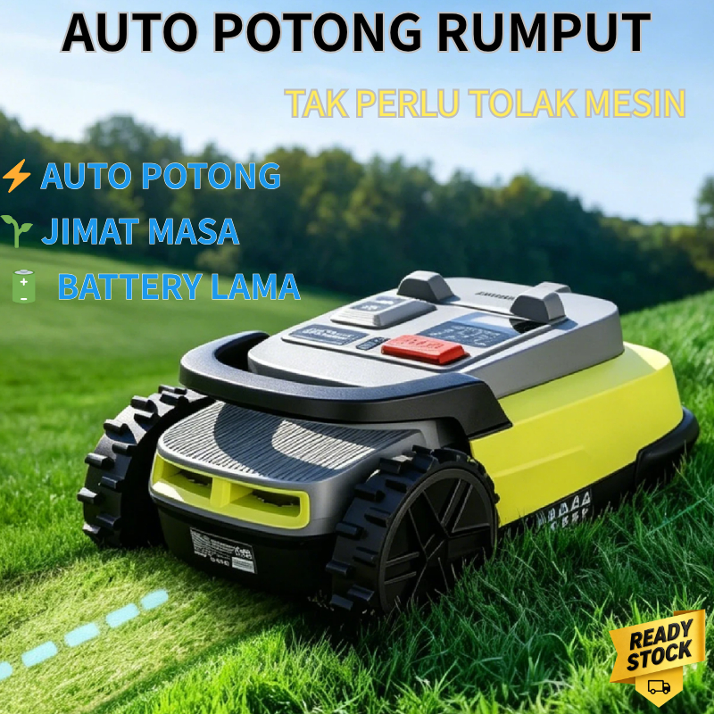 M10 Automatic Grass Cutting Machine Robot Potong Rumput Mesin Rumput Bateri APP Control Mesin Potong Rumput 割草机