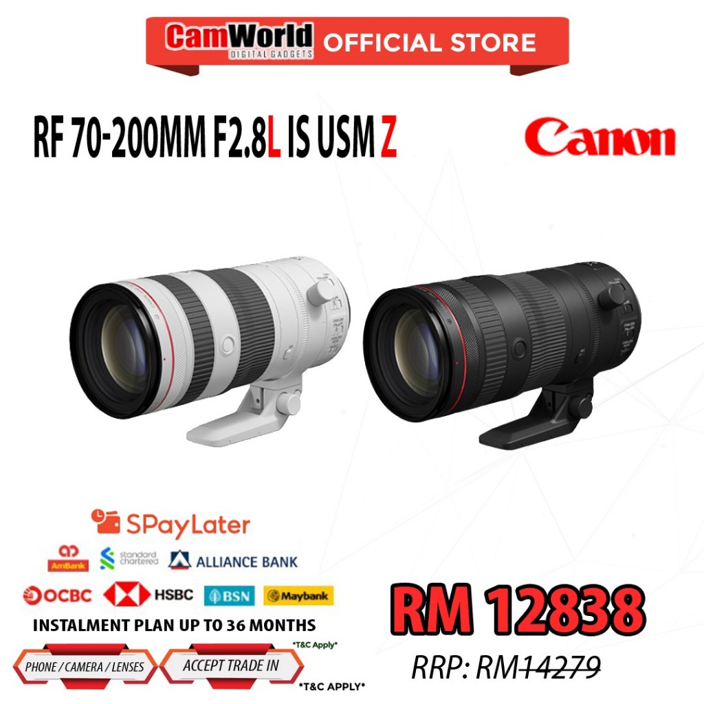 Canon RF 70-200MM F2.8L IS USM Z (Canon Malaysia)