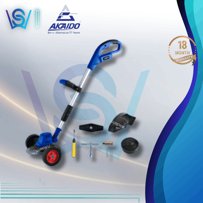 AKAIDO BRUSHLESS CORDLESS GRASS TRIMMER CUTTER AKGT21BL Outdoor Gardening Mesin Potong Rumput Bateri