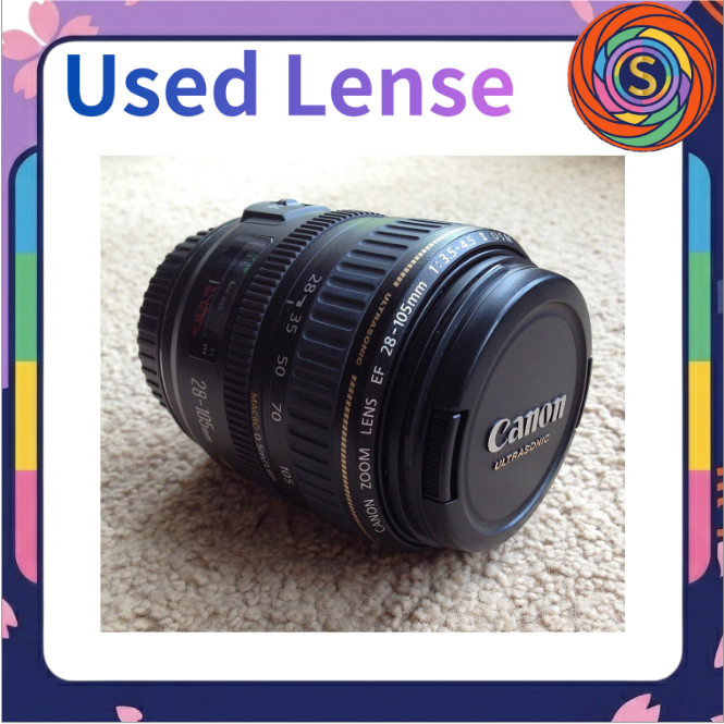 【Secondhand】Canon EF 28-105mm F3.5-4.5 II USM Standard Zoom Lens EF-mount Full Frame DSLR used pre-loved