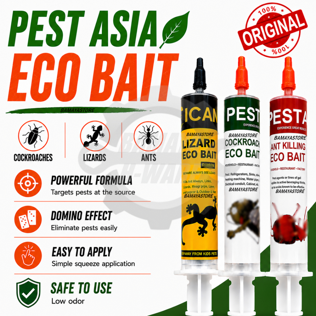 BMY Eco Friendly Gel Ant Bait. Anti Ant Bait. Insects Wipe Out Gel Eco Bait. Cockroach Bait. Lizard Bait. Ubat Semut.