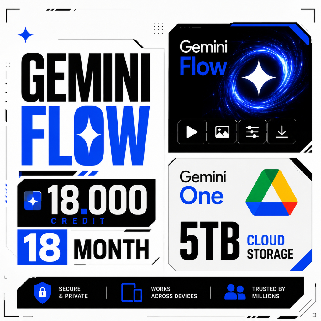 Google Gemini Pro 18 Months Flow | Use Your Own Email | Official Plan
