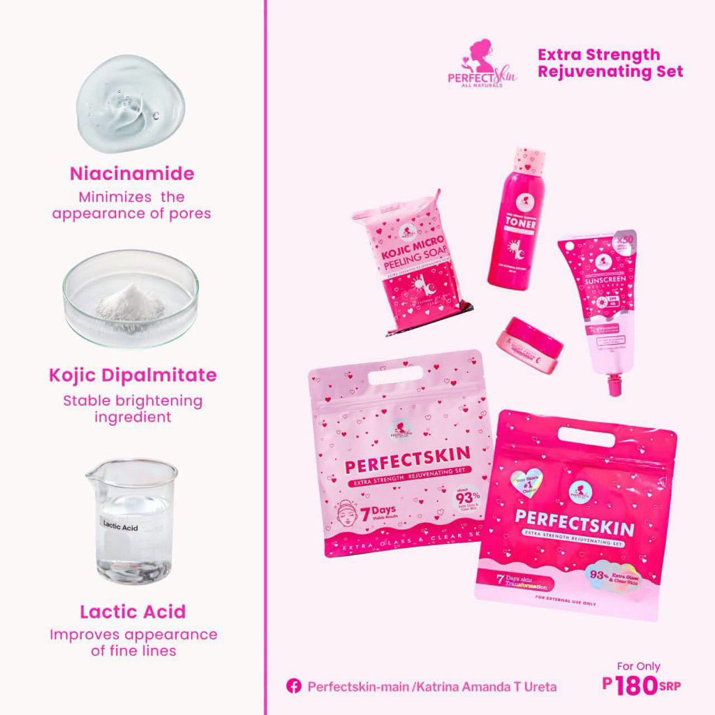 PERFECT SKIN - EXTRA STRENGTH REJUVENATION FACIAL SET