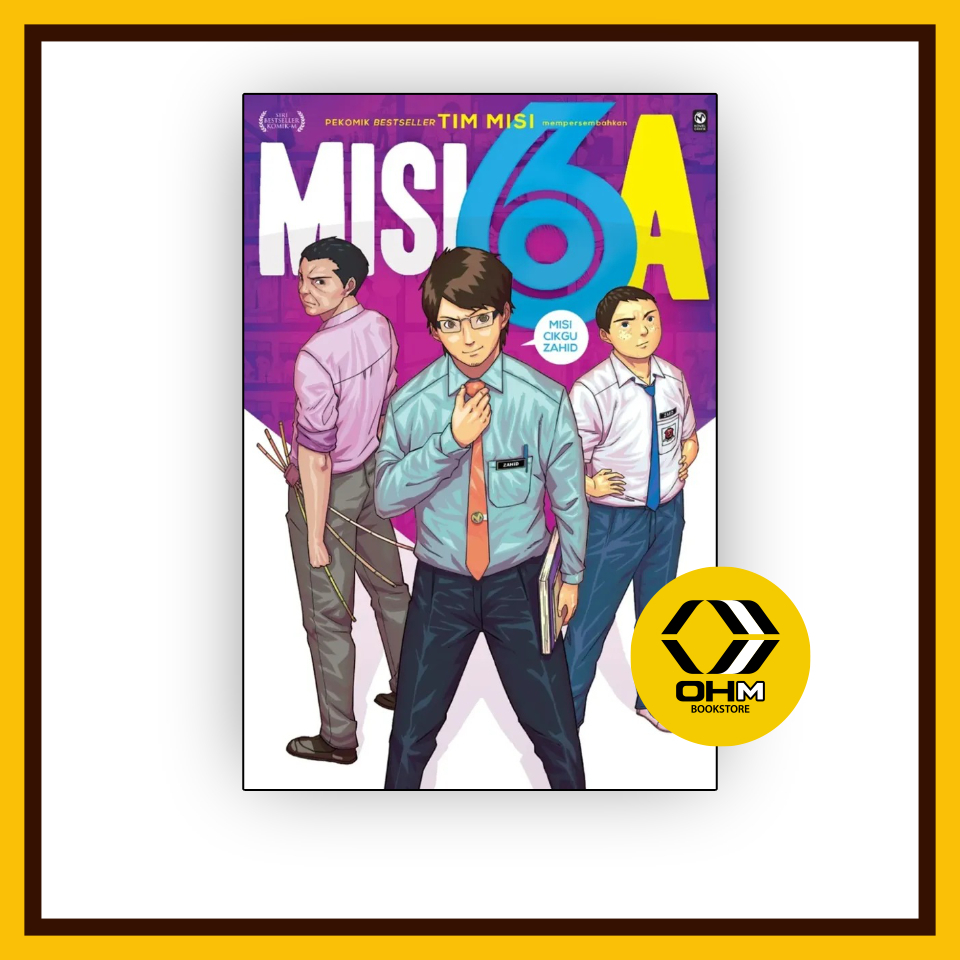 Komik-M: Misi 6A (Misi Cikgu Zahid) | Edisi Kemas Kini