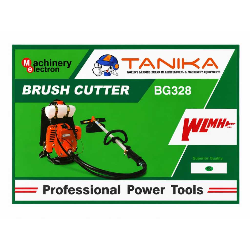 UMA & IZUKO Brush Cutter Grass Cutter Heavy Duty Garden Trimmer Mesin Potong Rumput (UM 328)(BG328)