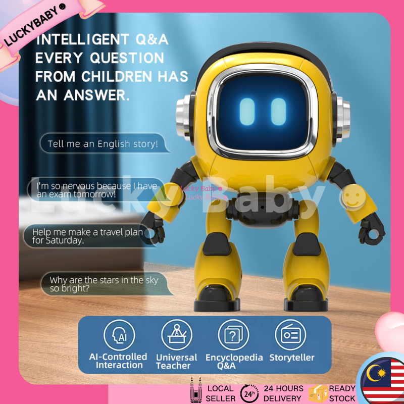 Interactive AI Dialogue Intelligent Robot ChatGPT Bean Bag Dialogue Accompany Chat Enlightenment Children Desktop Toys