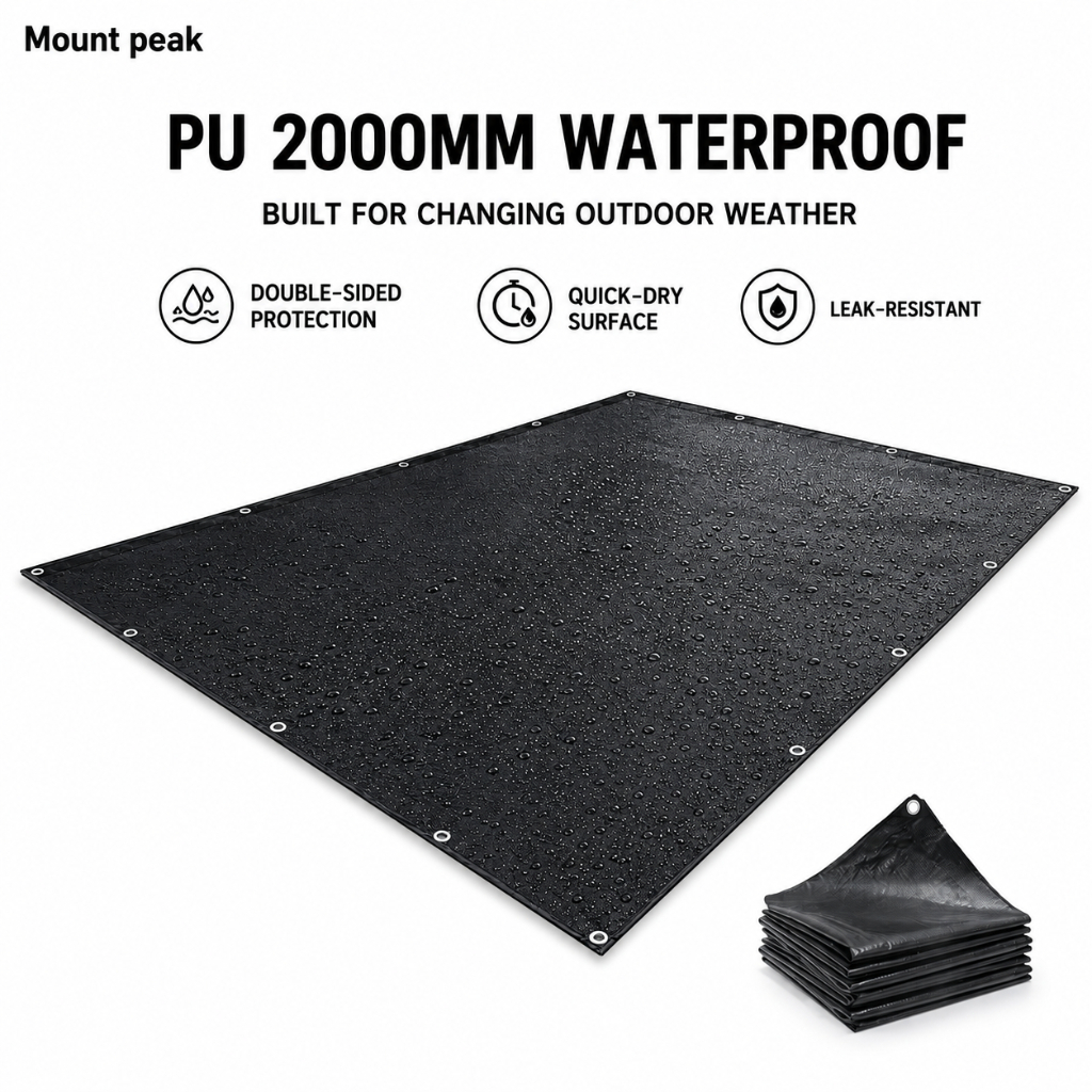 Mount peak Camping Gear Suitable for Khemah unta/ Village 13/6.3 inflatable tent, large tent, PE moisture-proof mat