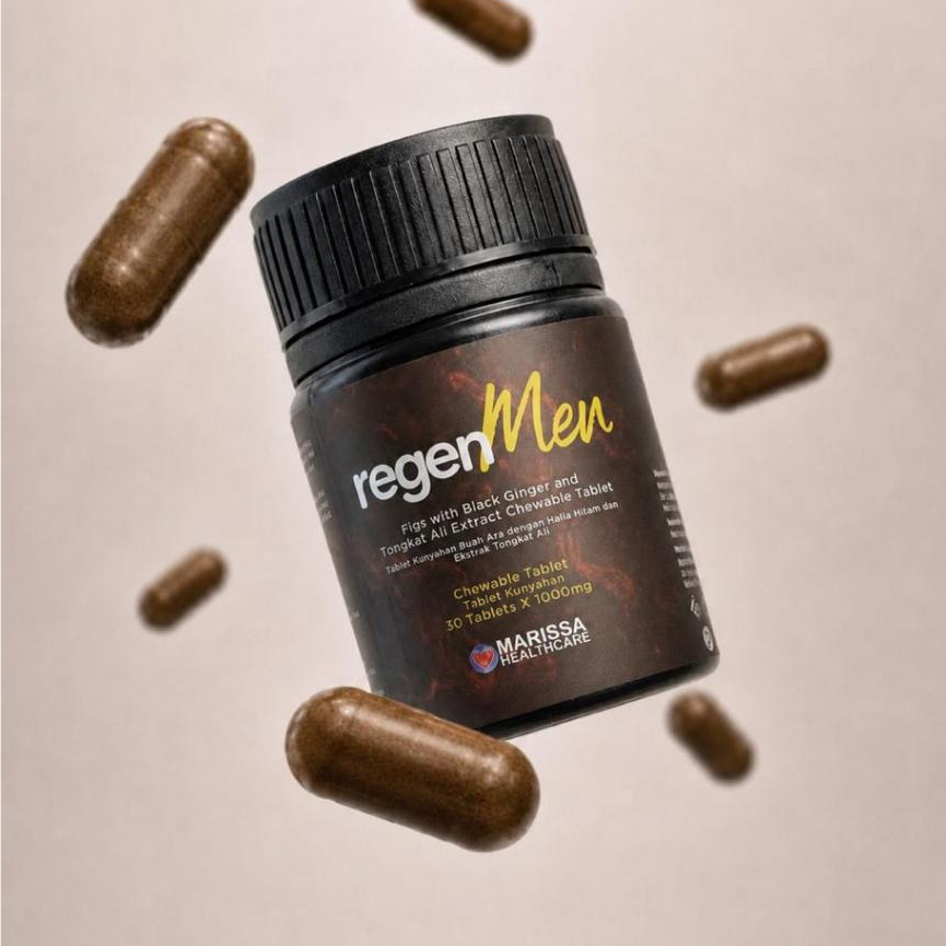 RegenMen Booster Tongkat Ali Ginseng selenium zinc coq10