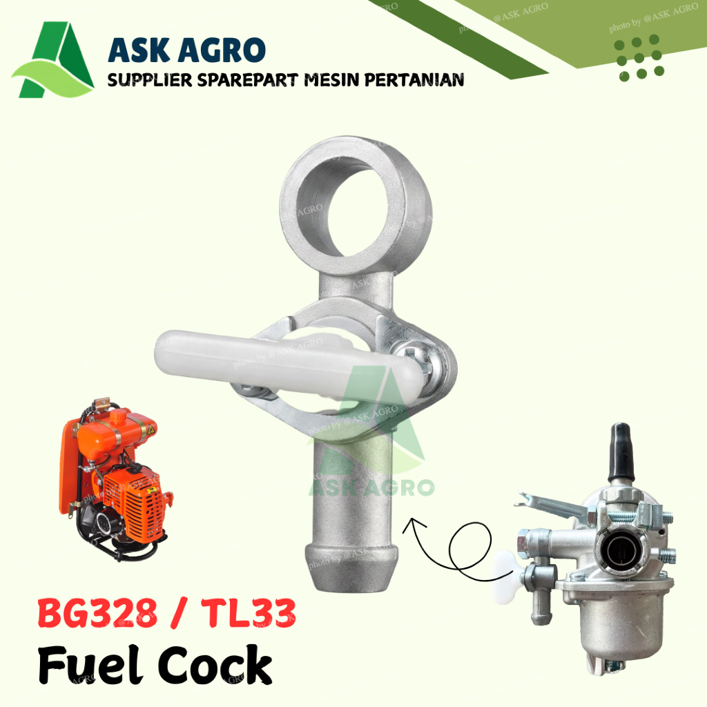 [READY STOCK] ASK Fuel Cock mesin potong rumput TB43 TL43 BG43 TB33 TL33 BG33 SUM328 BG328