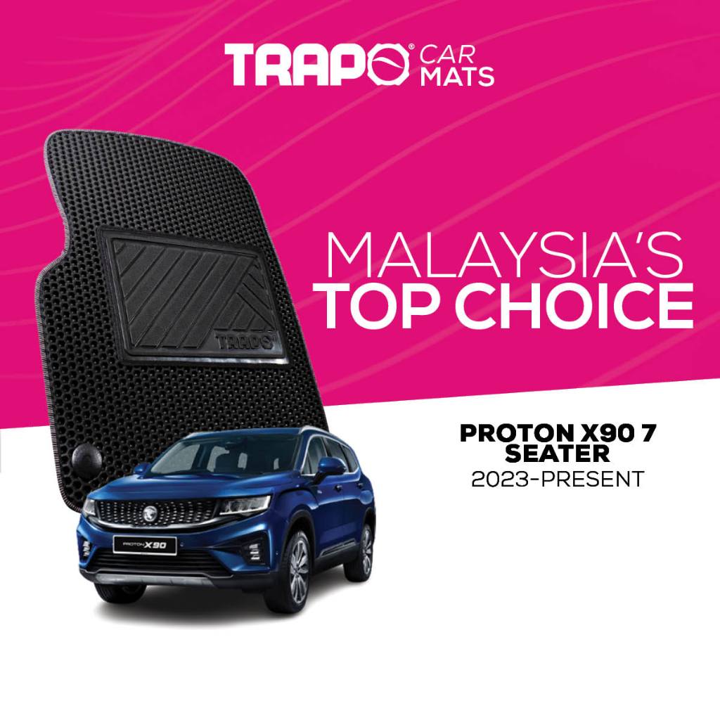 Trapo Karpet Kereta Car Mat Proton X90 (7 Seater) (2023-Present)