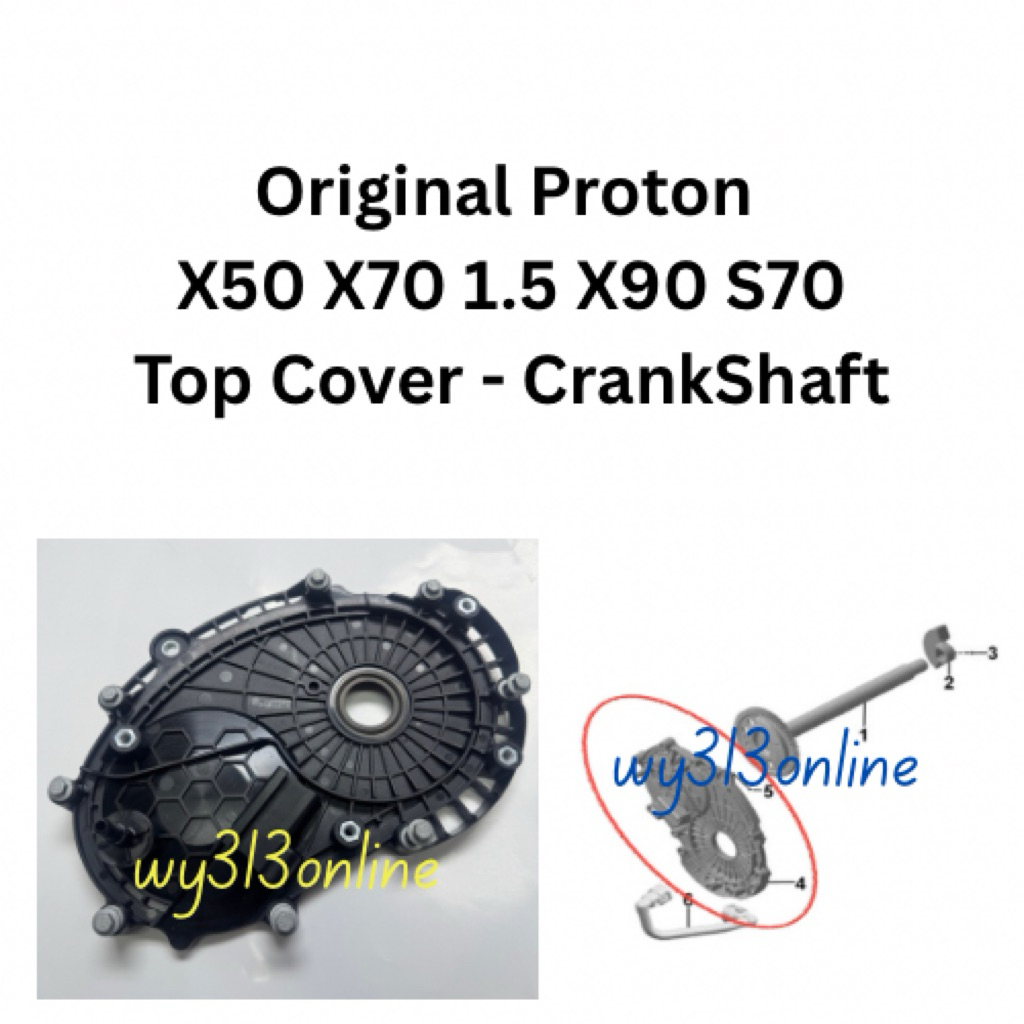 1042012700 Original Proton X50 X70 1.5 X90 S70 Top Cover Crankshaft with Gasket