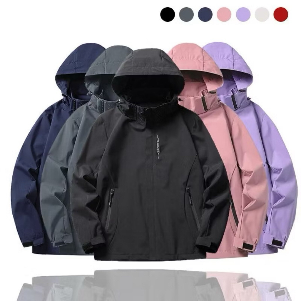 Waterproof Windproof Jacket Hiking Light Breathable Jogging Jacket universal Travel