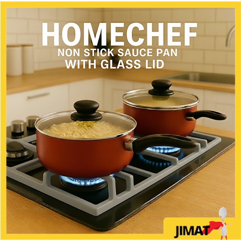 Home Chef 18/20cm Non Stick Maggie single serving pot | Non Stick Pan | Sauce Pan