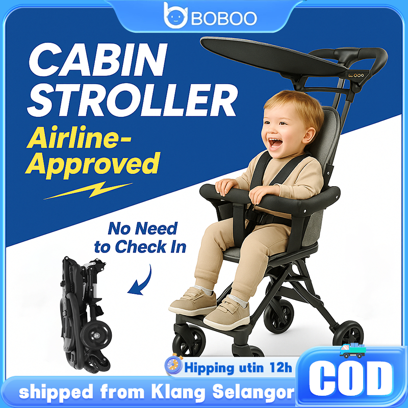 Stroller Baby Big Lightweight Foldable Stable Soft Seat Hand Push Kids Magic Strollers