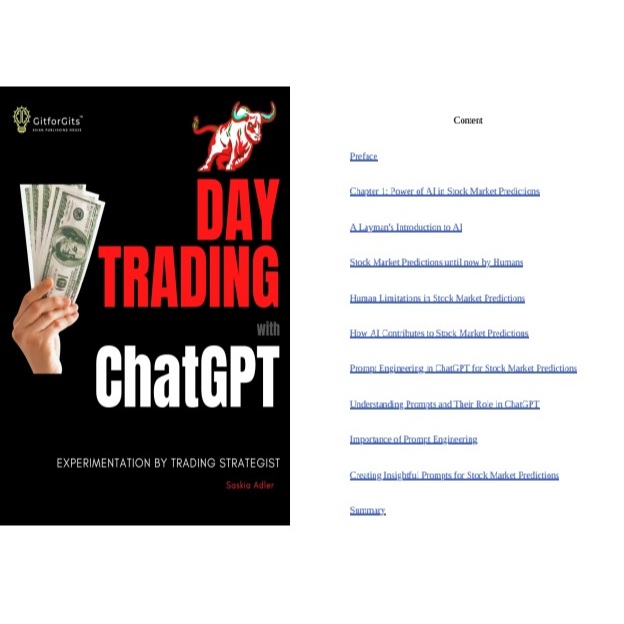 Day Trading with ChatGPT by Sakia Adlet | stock market | prompt | AI