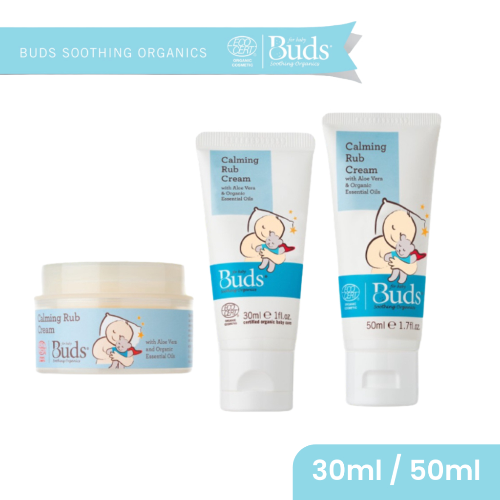 BUDS SOOTHING ORGANICS CALMING RUB CREAM (30ml / 50ml)
