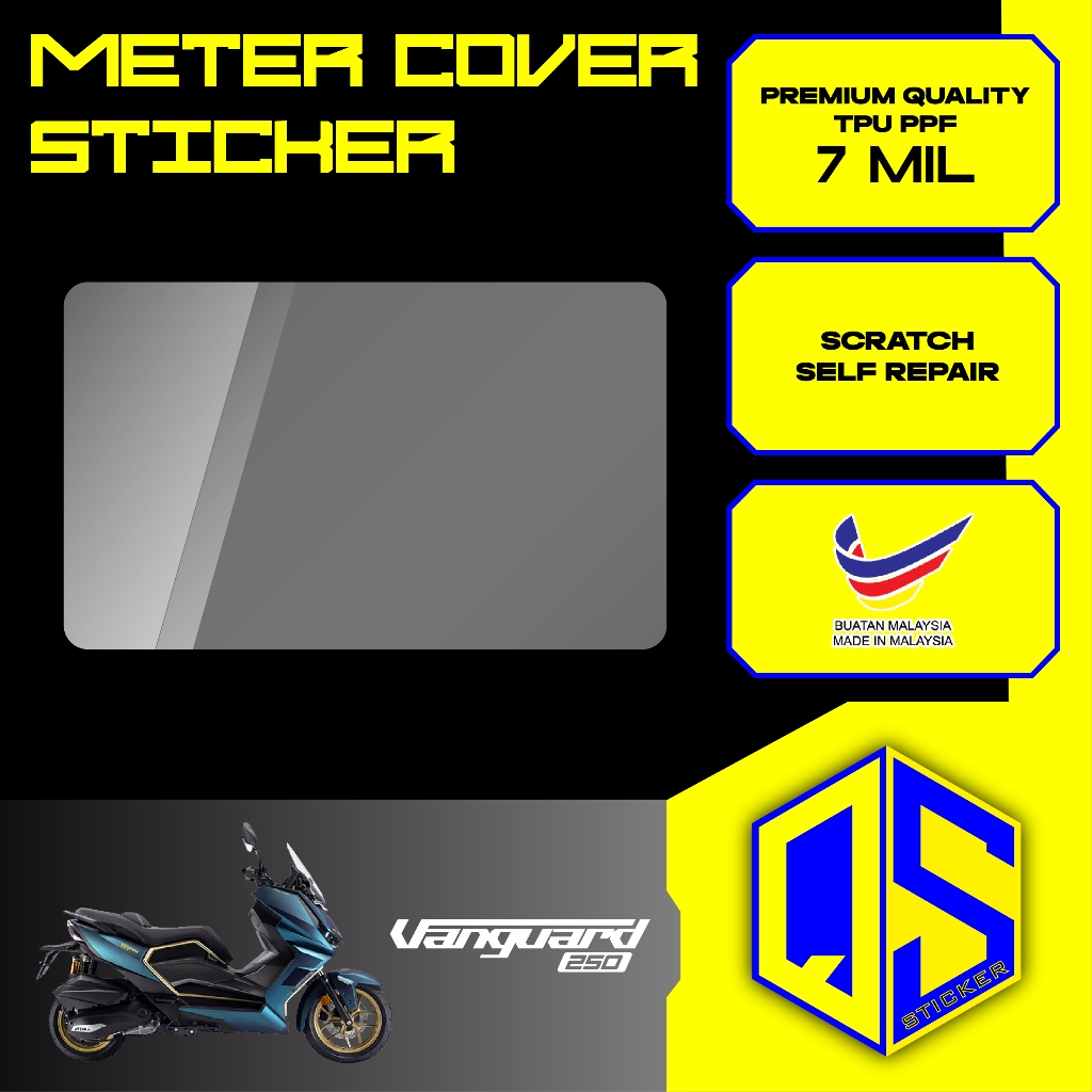 Aveta Vanguard 250 Nova 250 Meter Tinted Screen Protector PPF TBU 7mil