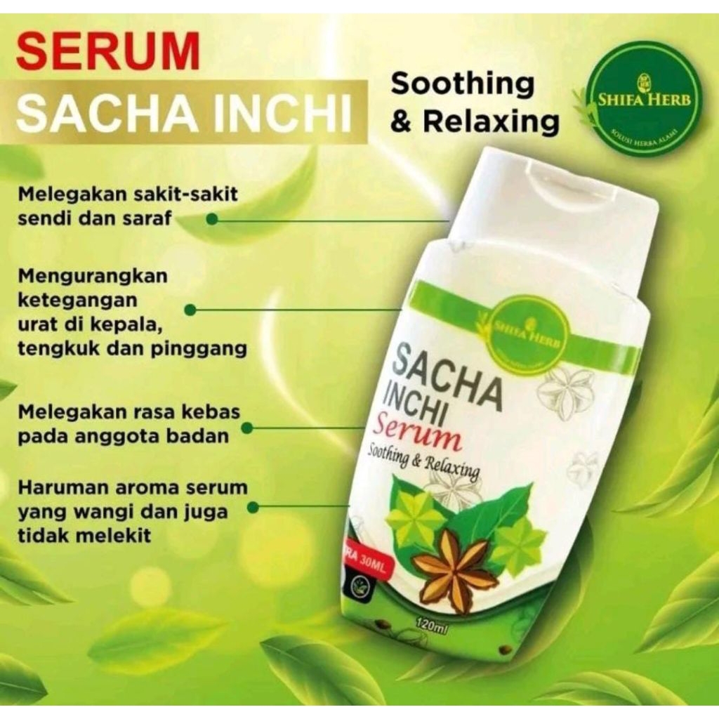 SERUM LUTUT SACHA INCHI BY SHIFAHERBS