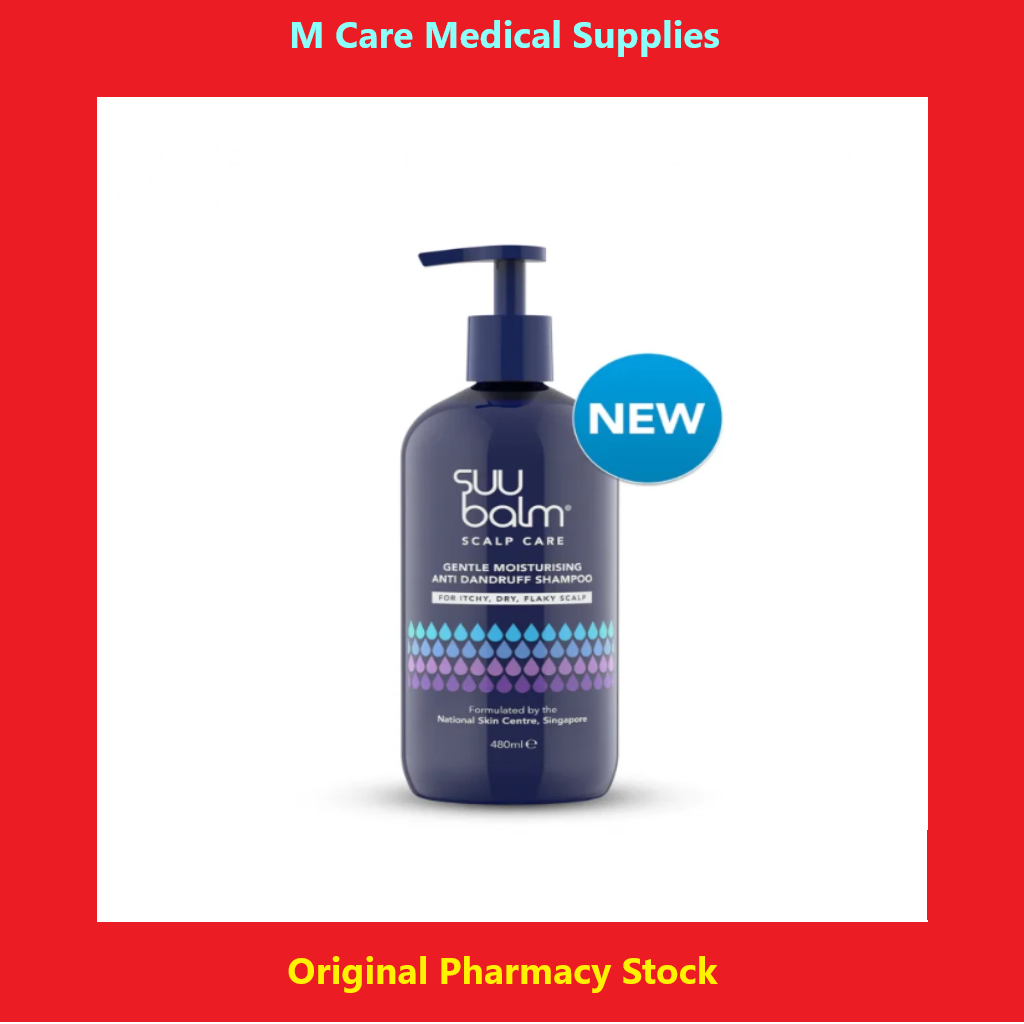 Suu Balm Scalp Care Gentle Moisturising Anti Dandruff Shampoo 480ml