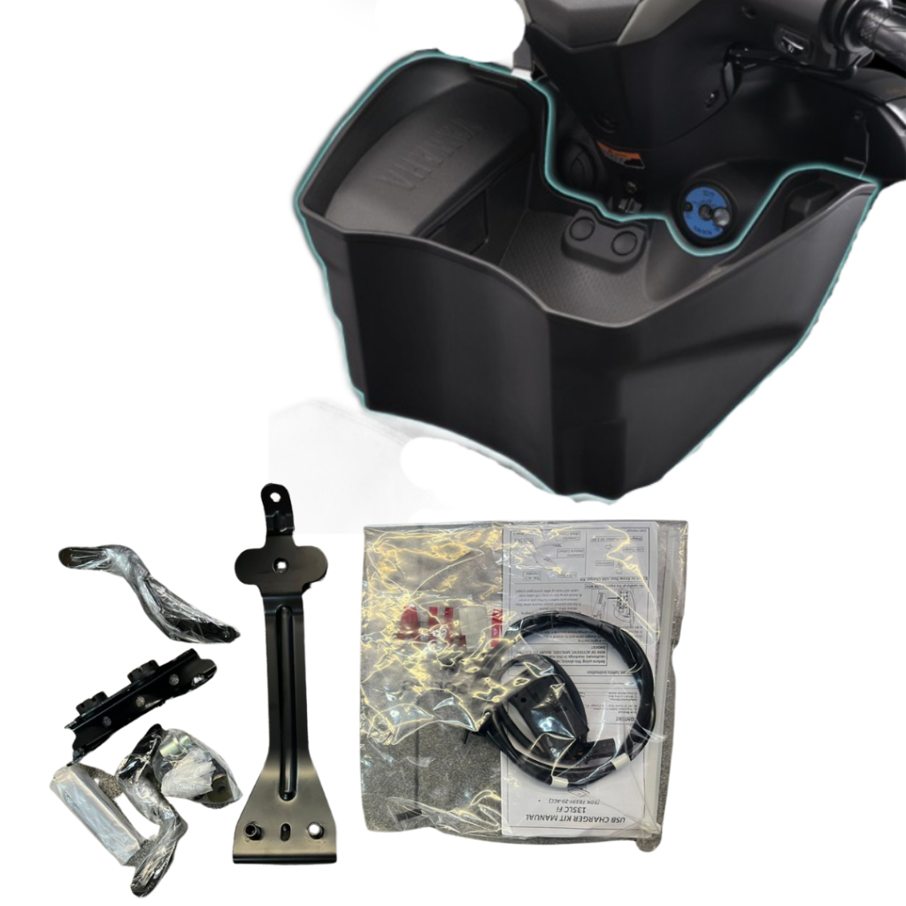 Original Yamaha 135LC SE LC FI Y15ZR Basket USB&C Charger Bakul Special Edition Basket Charge Phone