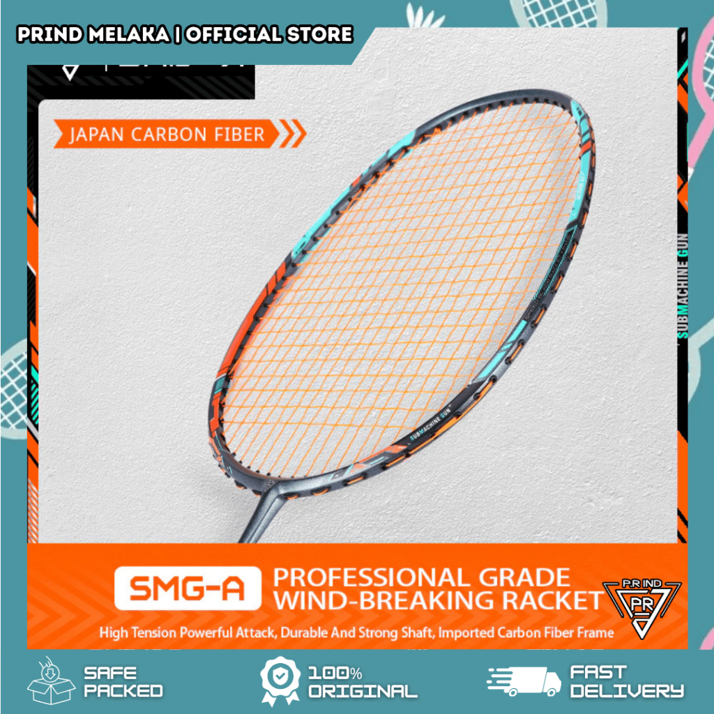 P.R IND SMG-A BADMINTON RACQUET (Purui/PR)浦锐冲锋SMG-A单拍攻守兼备耐用型进攻
