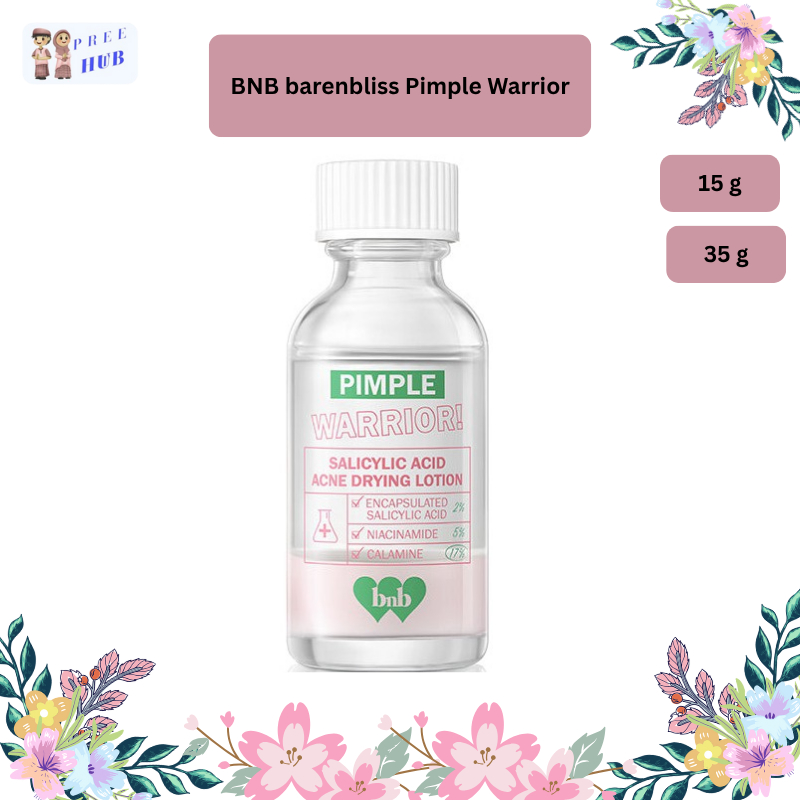[HOT] BNB barenbliss Pimple Warrior! Salicylic Acid Acne Spot Treatment Drying Lotion 15g