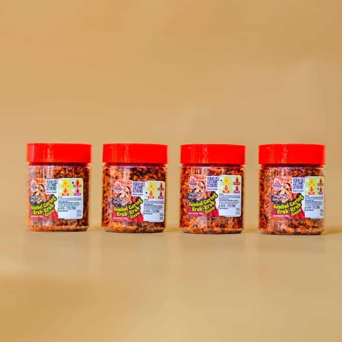 Sambal Garing Kruk Kruk Ateen (100g) by Ateen Kitchen