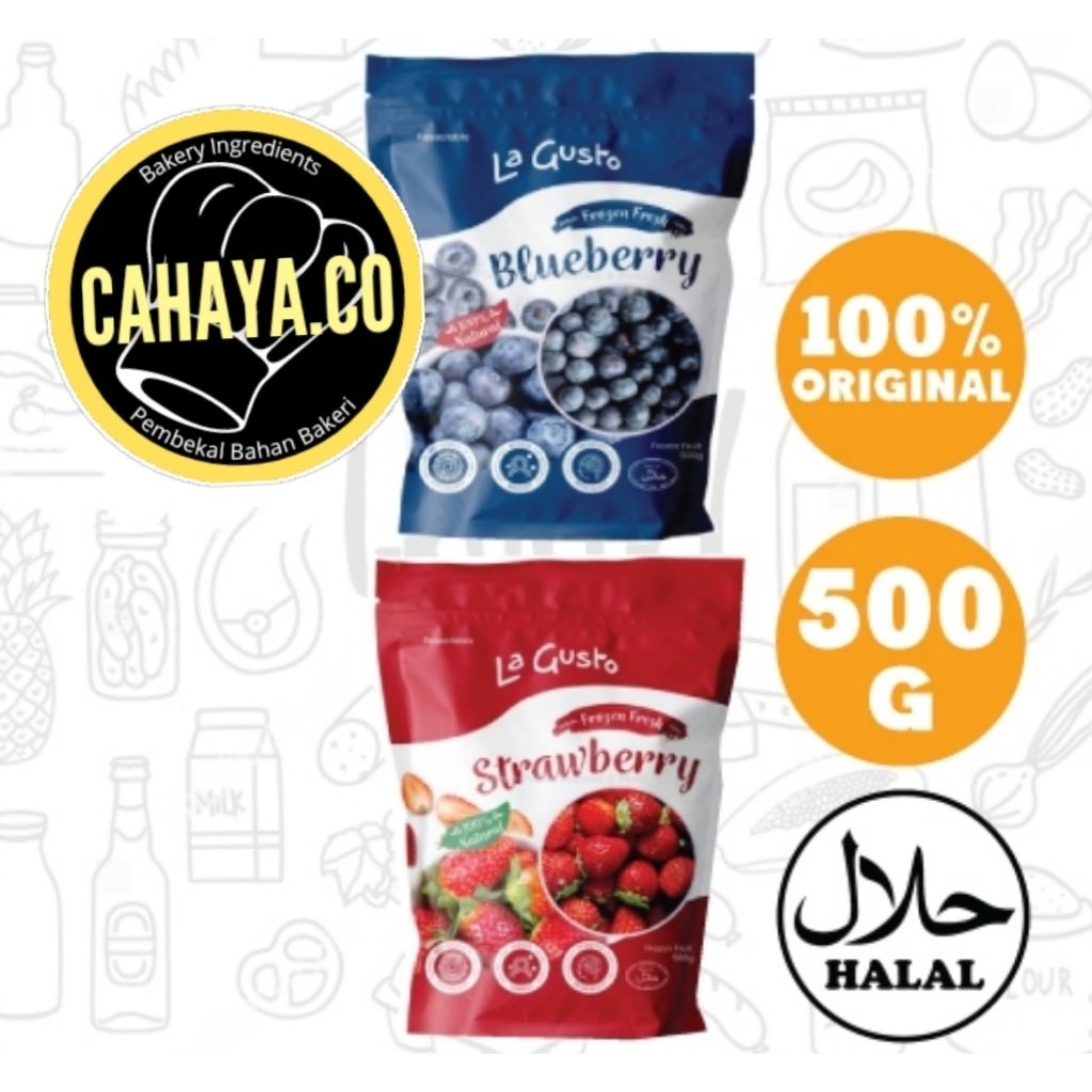 LA GUSTO FROZEN FRUIT SELECTION 500G (FOR PENANG AREA ONLY )