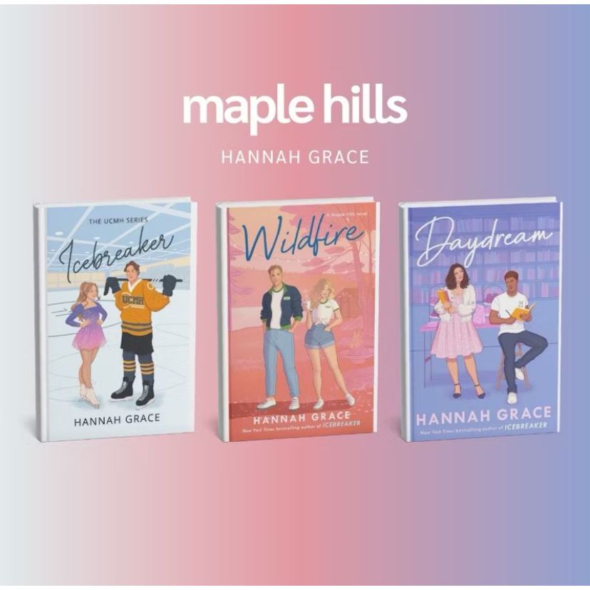 SET maple hills series by hannah grace icebreaker wildfire daydream books romance
