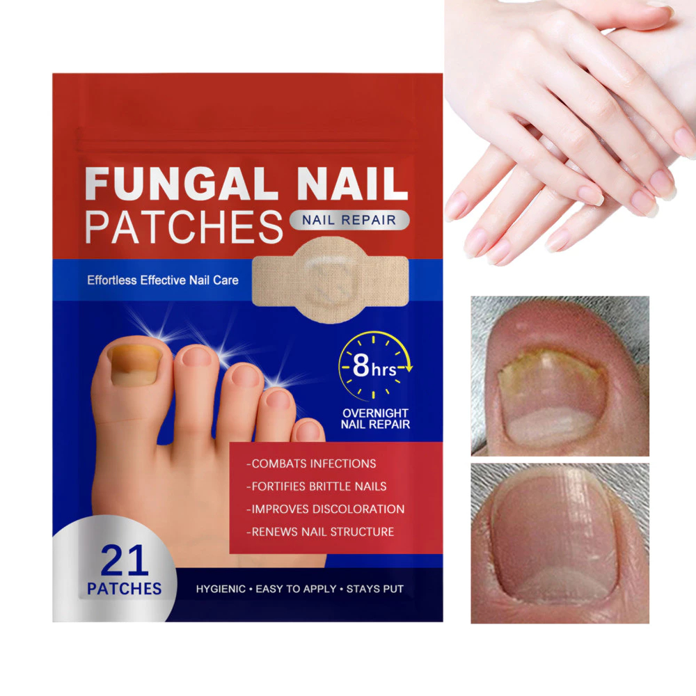 Fungal Nail Patches - Gentle Effective Nail Repair Treatment Portable & Easy to Use for Restoring Damaged Nails Resilie