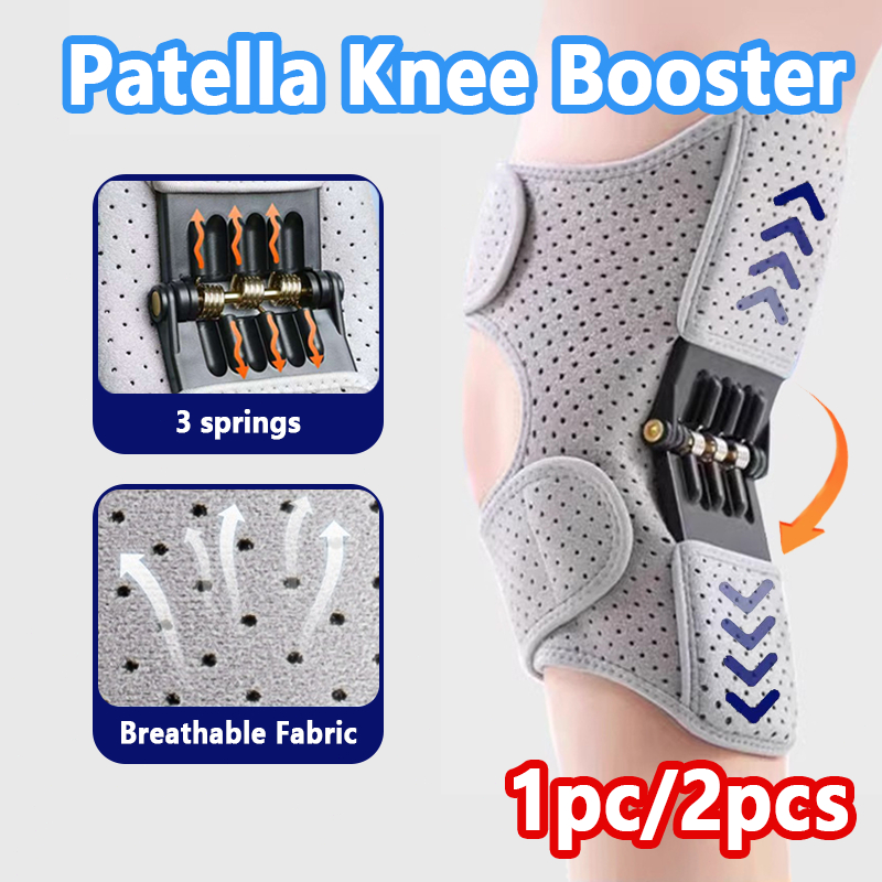 1pc/2pcs Support Knee Pads Spring Squat Leg Protectors Sports-Specific Power Spring Force Stabilizer