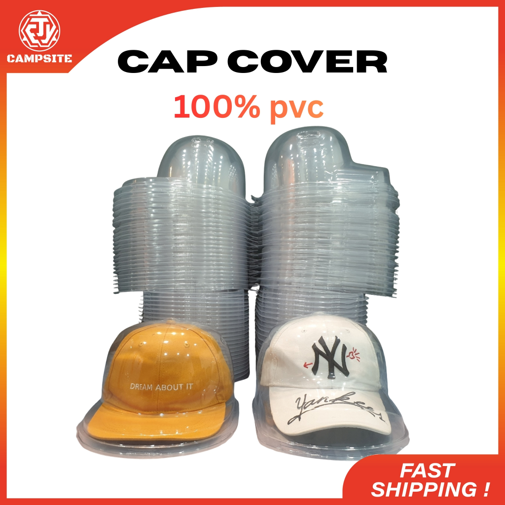 Cover Cap Blue Base Plastic Cap Holder Snapback Cover Cap Casing Topi Casing Cap Casing Cover Tempat Letak Topi Bekas