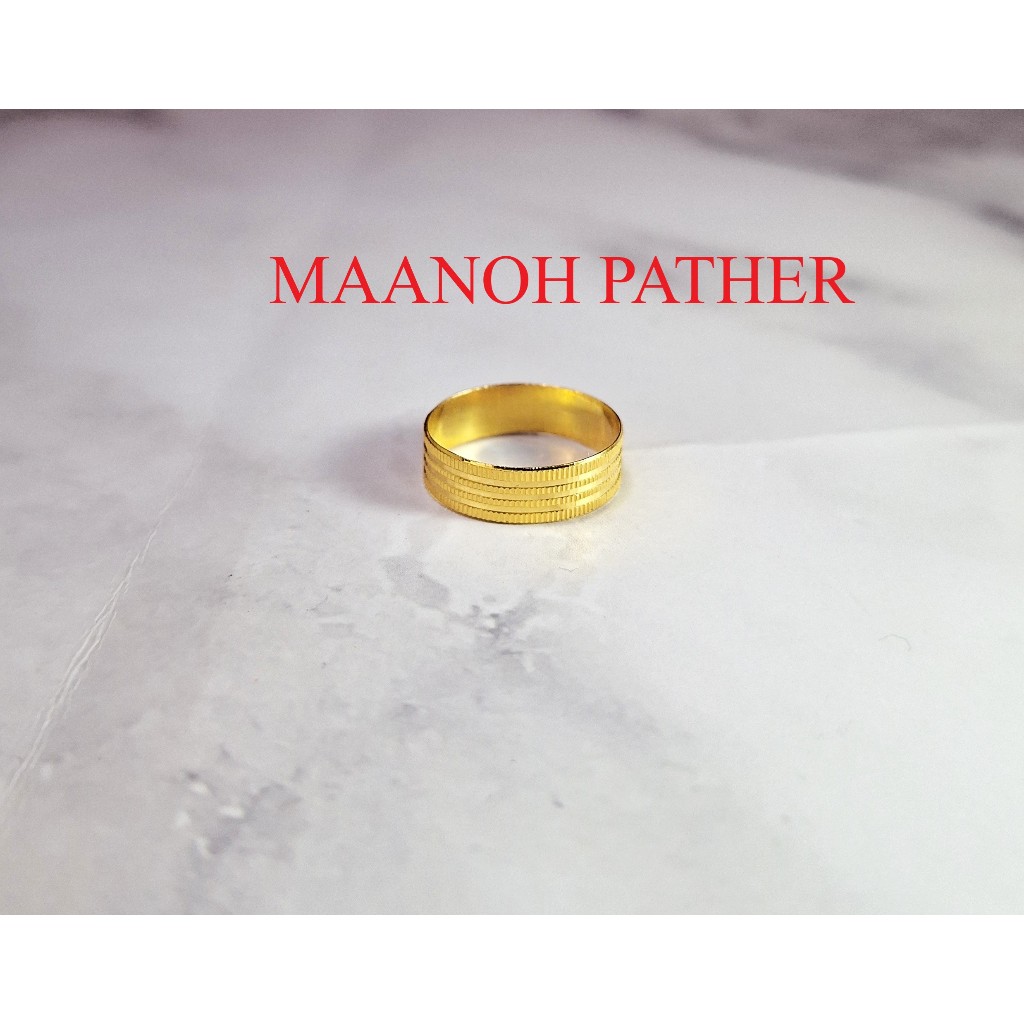 1.80GM-916 GOLD BAND RING-916 CIN CIN-916 INDIAN RING-916 RING-916 CIN CIN EMAS-916 GOLD-916 BAND RING-916 CIN CIN