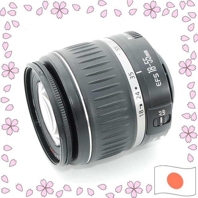 Canon EF-S 18-55mm f/3.5-5.6 II USM Zoom Lens - USED【Directly shipped from Japan】