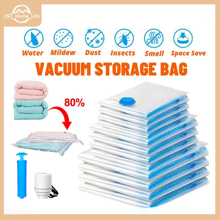 Vacuum Bag Clothes Organization Vacuum Storage Bag Resealable Compressed Convenient Storage Home Storage Bag 真空收纳袋壓縮袋