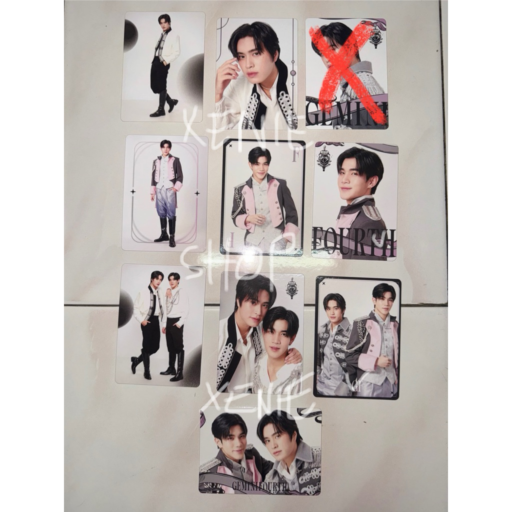 GEMINI FOURTH COLLECTIBLE RANDOM CARD | GEMINI FOURTH RUN THE WORLD CONCERT