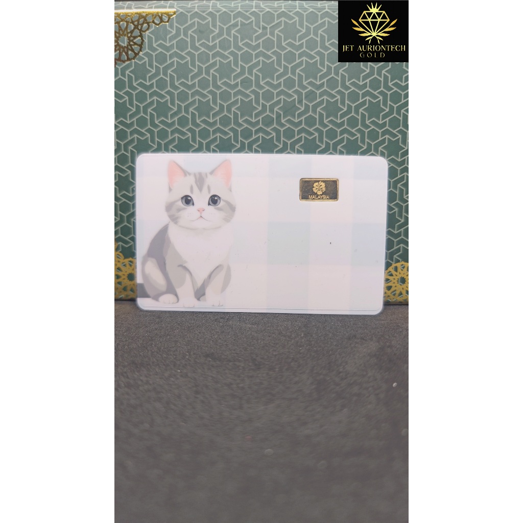 New JET Kuching Limited Edition Fine Gold Bar 999.9(0.50G & 1.00G)