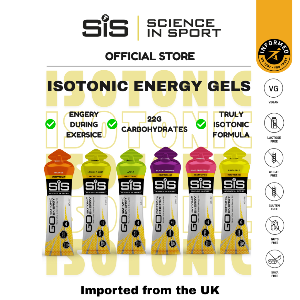 Science In Sport GO ISOTONIC Energy Gel (60ml)