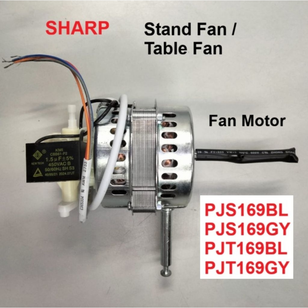 SHARP original fan motor PJS169/PJT169 (Stand Fan/Table Fan)