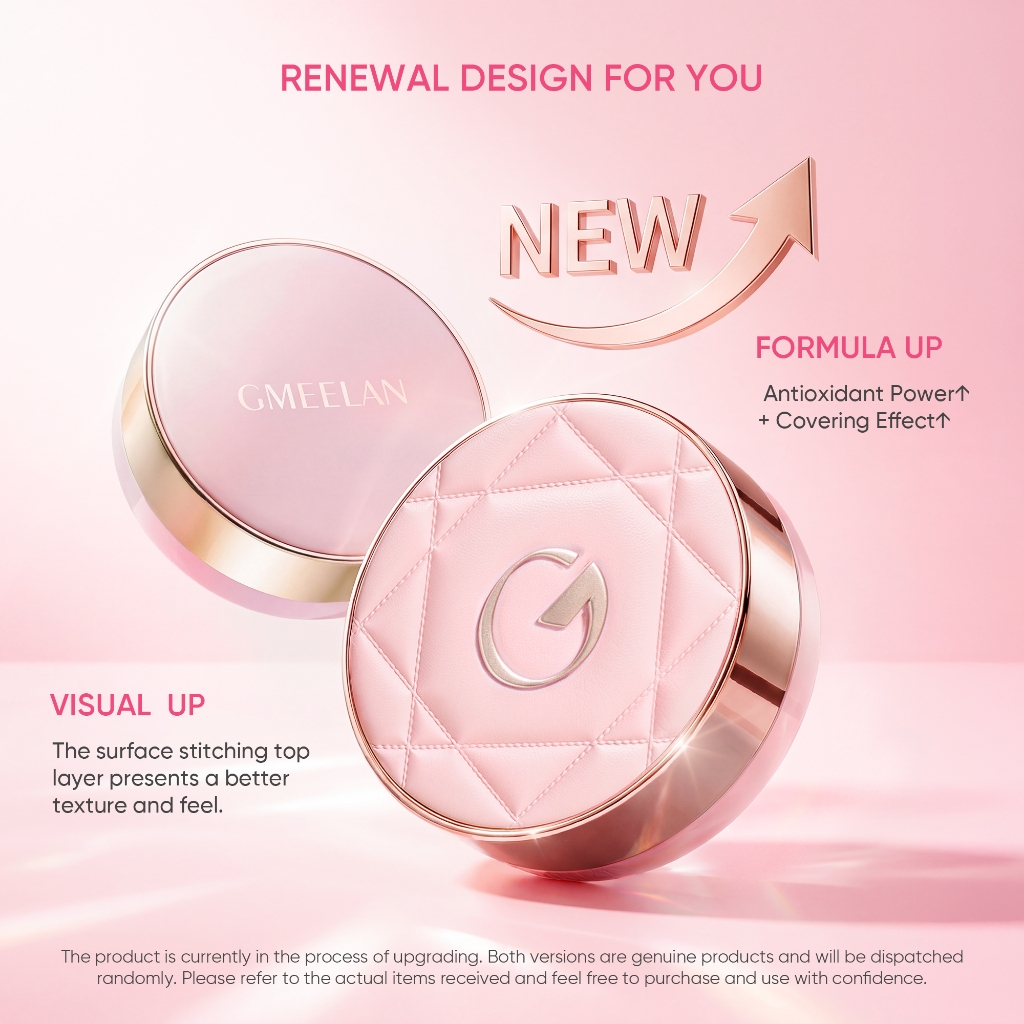 GMEELAN Black Truffle High Cover BHA Repair Cushion Foundation powder 12H Matte Cushion Foundation For Sensitive Skin