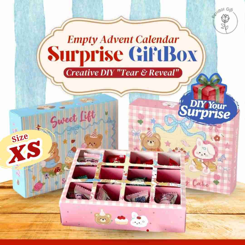 24-Day Mystery Dumpling Squeeze Bun Advent Calendar – Fun