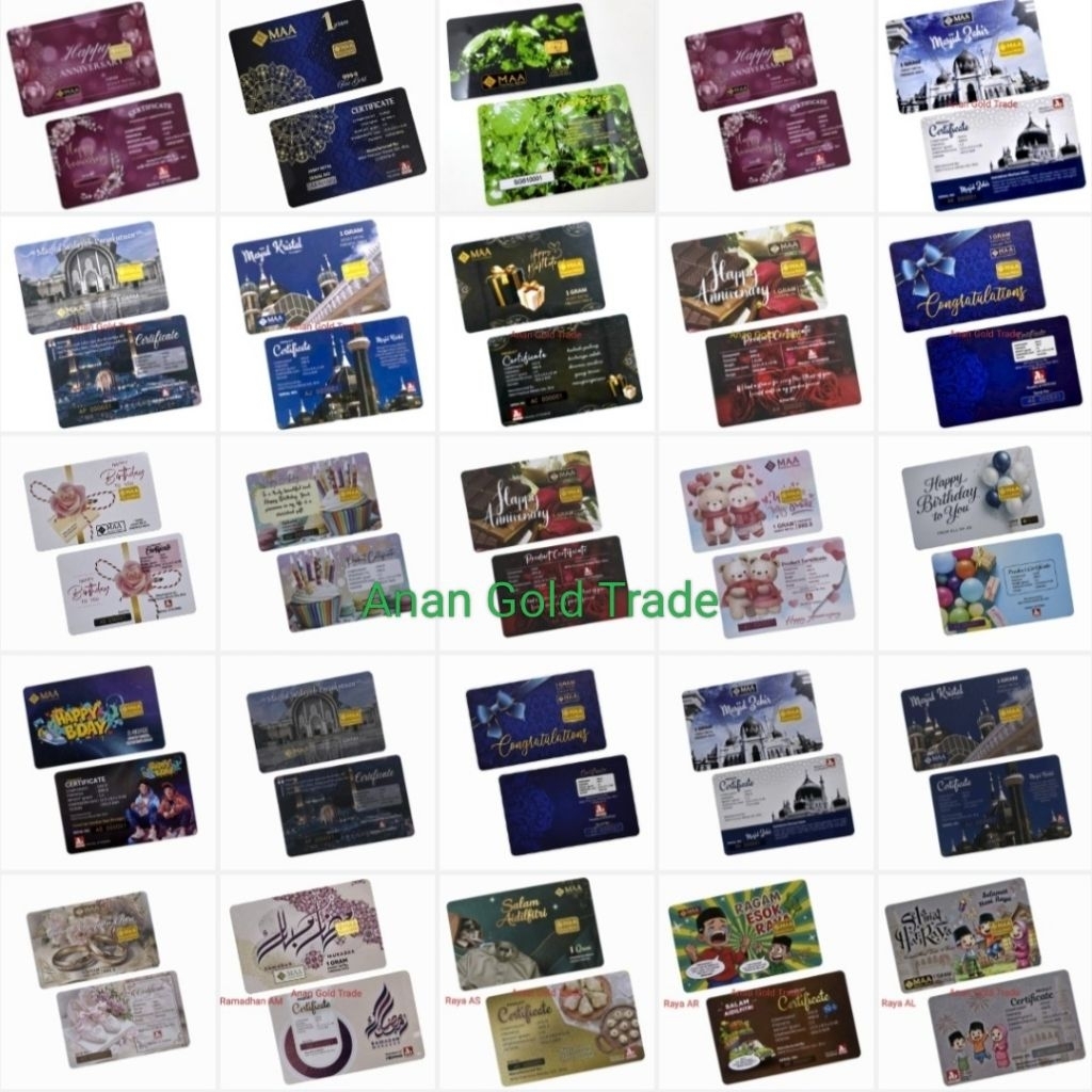 MAA Precious Metals 1g Gold Bar (New) (Au 999.9)