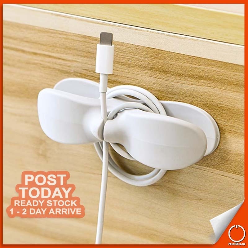 Wire Cable Organizer Cord Wrapper Clip Storage Winder Holder Data Kitchen Wrap Cab 电线缠绕器