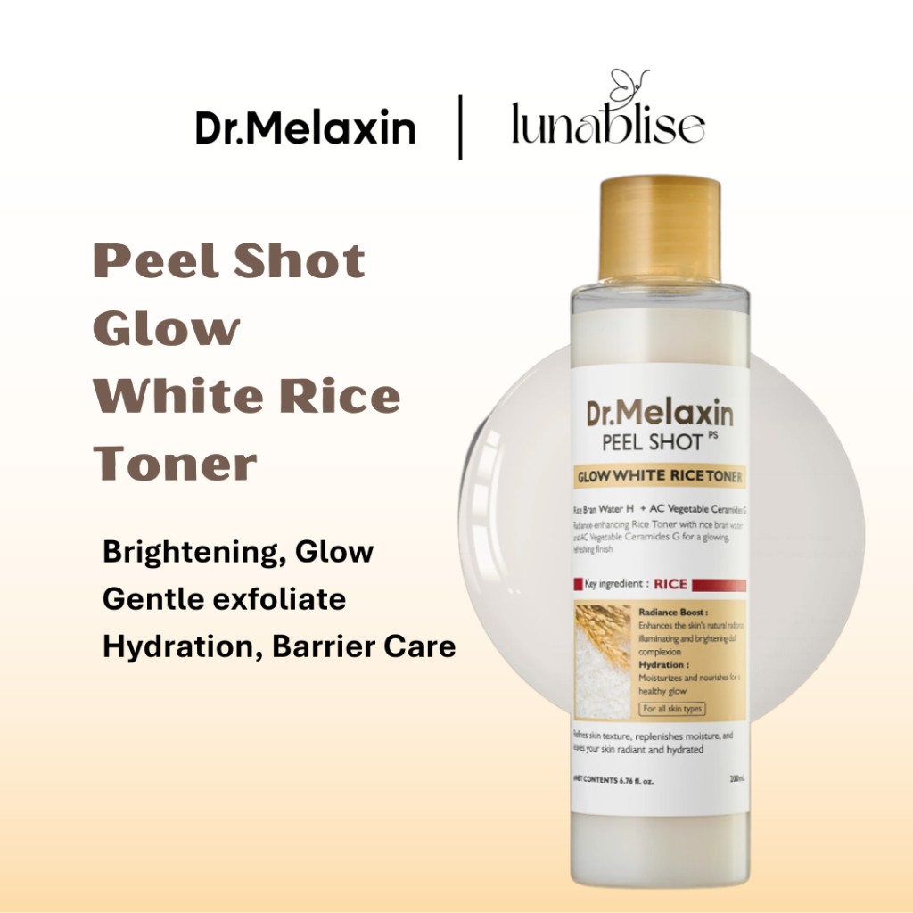 Dr.Melaxin Peel Shot Glow Rice Toner