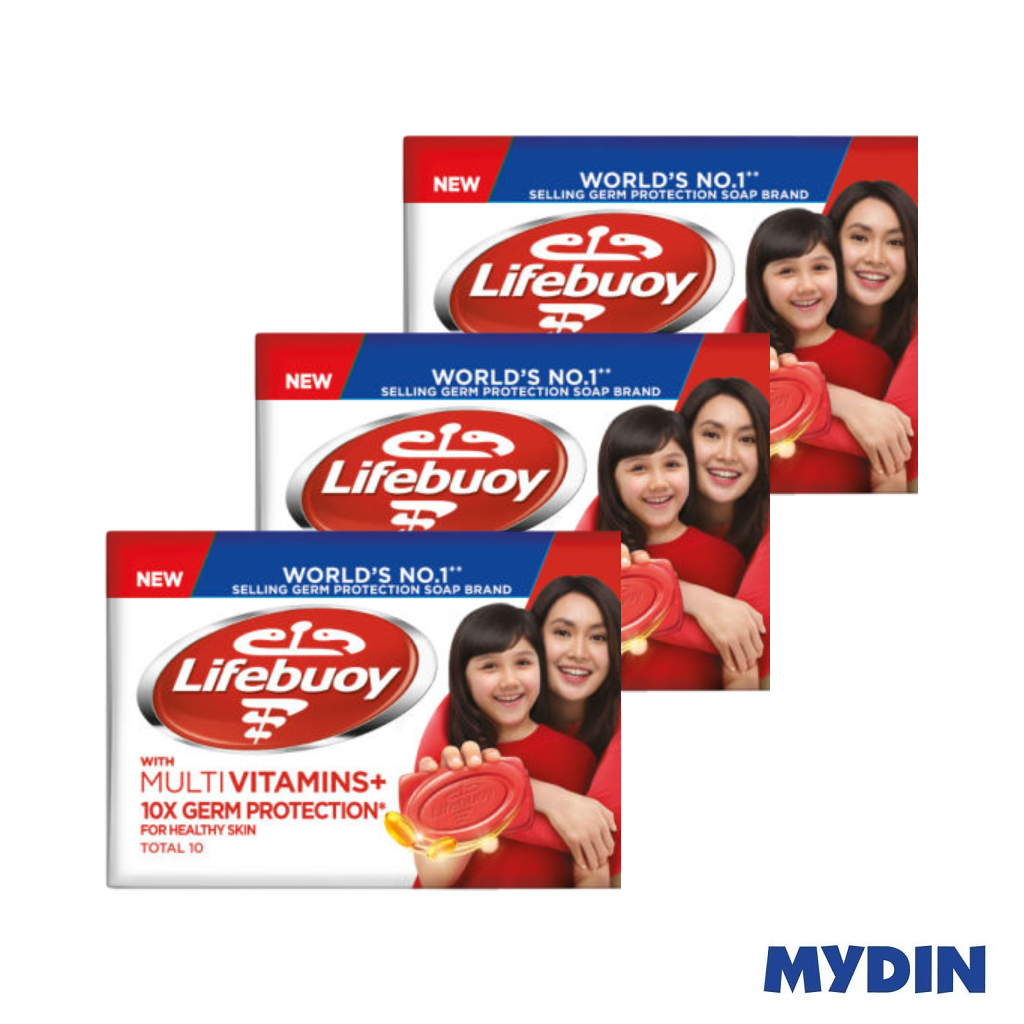 Lifebuoy Antibacterial Soap - 3 Variants