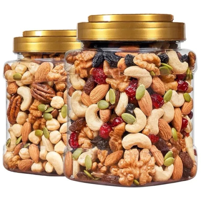Halal Healthy Mix Nuts & Dried Fruits – 500gm - Product Premium Ingredients